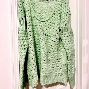 Free people oversized sweater small